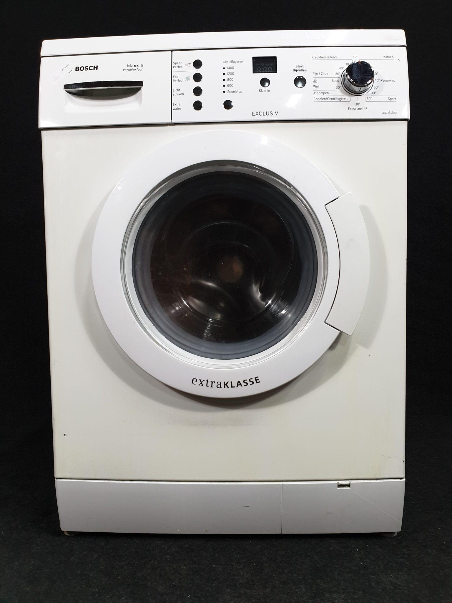 Bosch Maxx Wasmachine Met Display En Aqua Stop Witgoed Rucphen